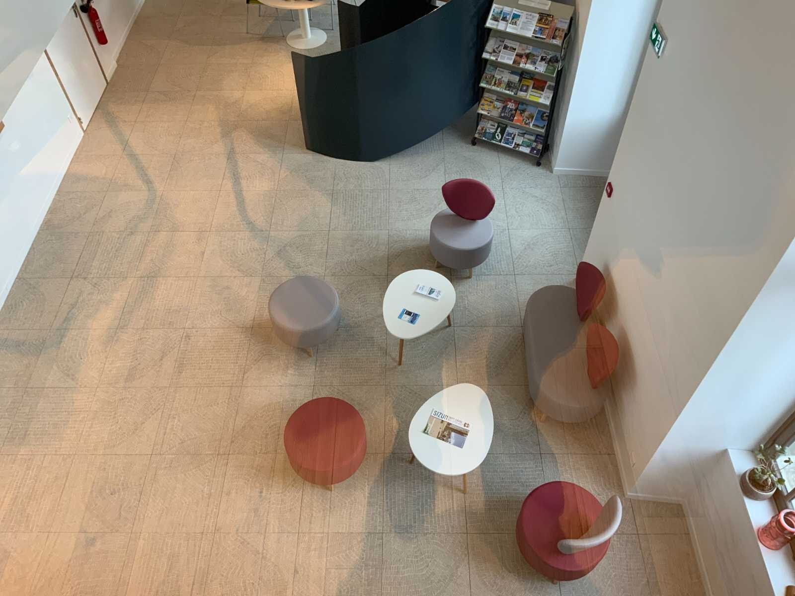 Aménagement de l'espace d'accueil de la mairie de Sizun