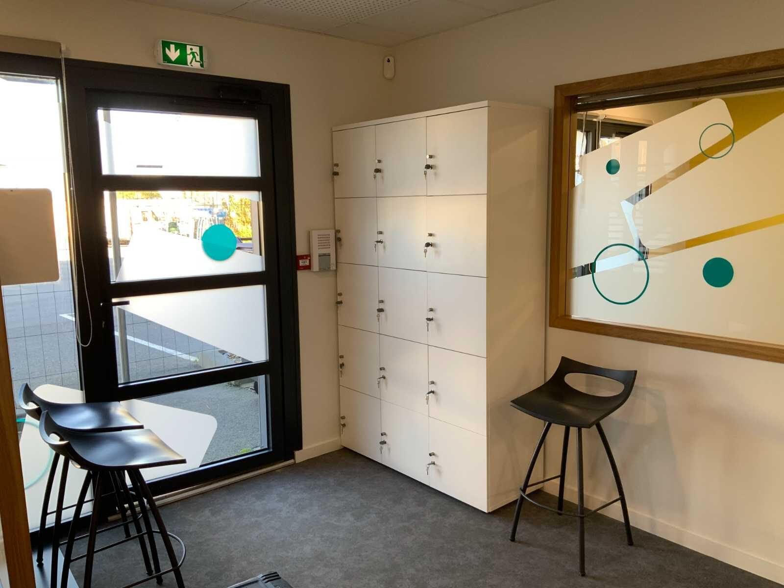 Espace d'accueil d'une entreprise à Landéda
