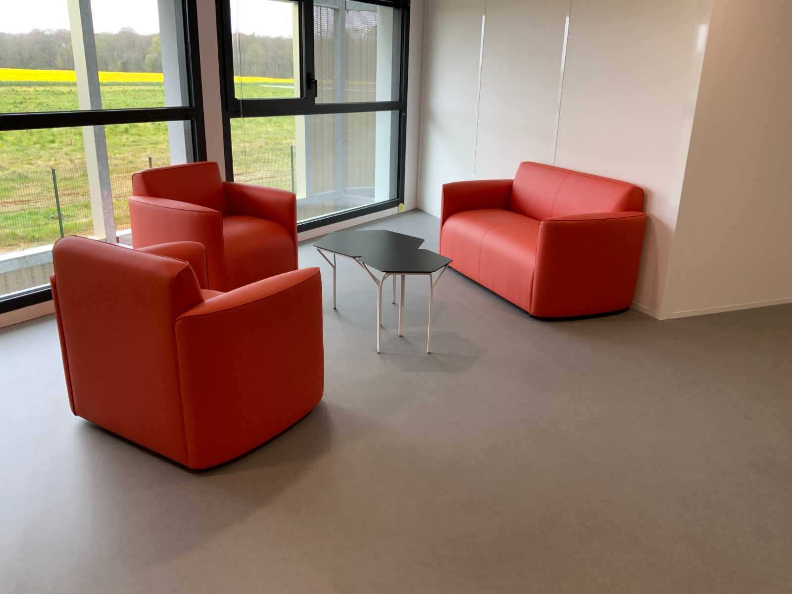 Espace d'accueil de l'administration d'un lycée à Plouénan