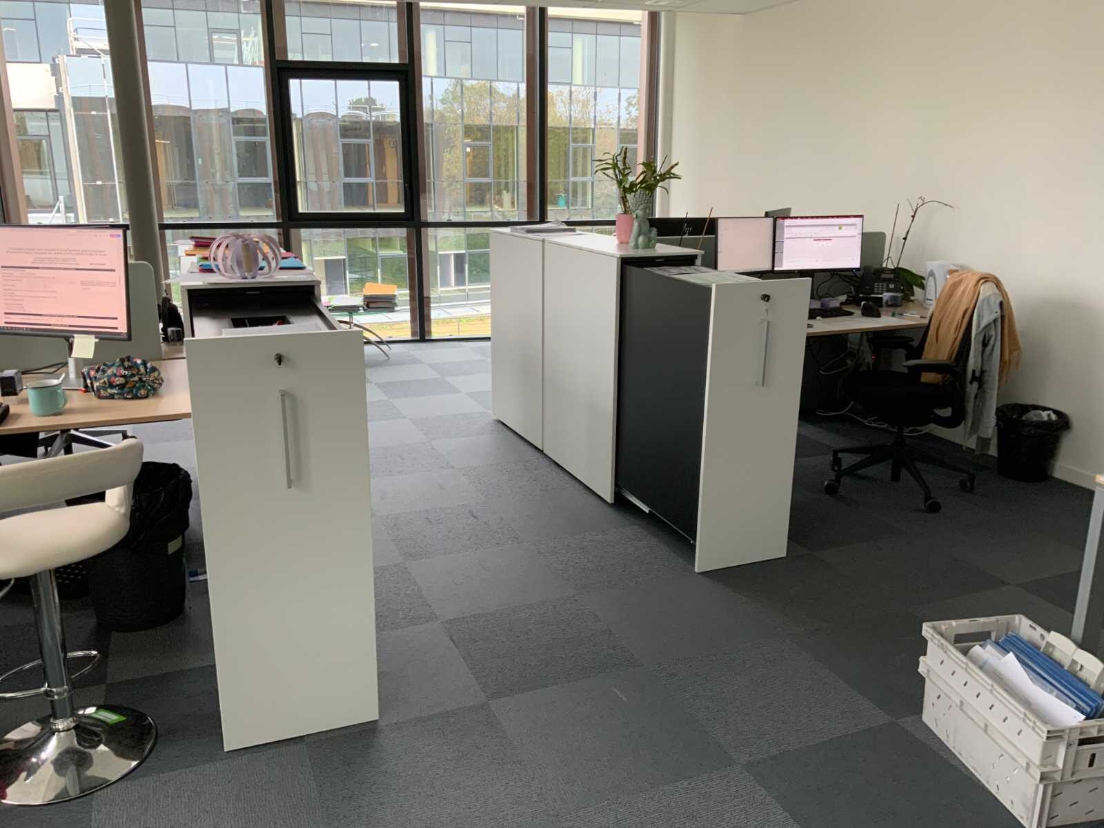 Aménagement des bureaux administratifs d'une université à Rennes