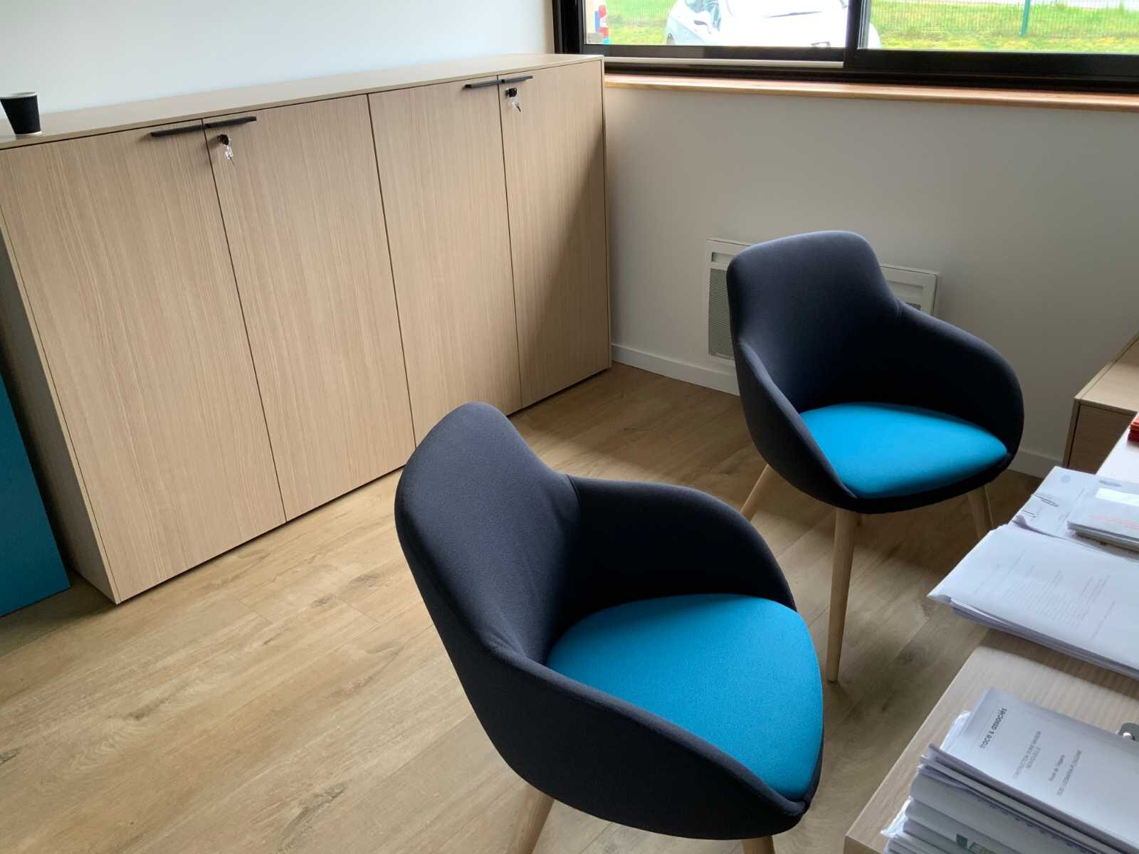 Aménagement d'un bureau commercial à Bohars