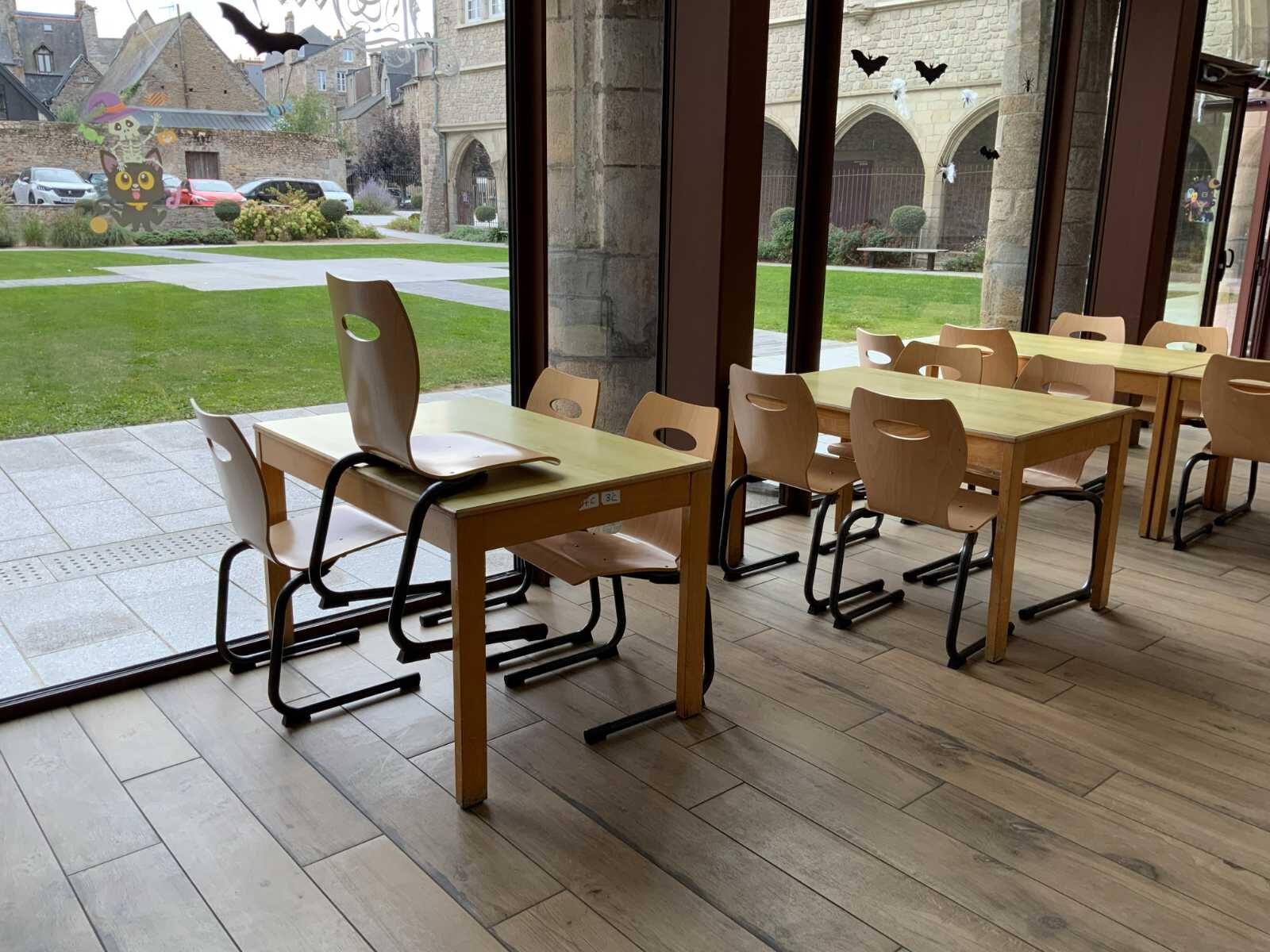 Restaurant scolaire d'un collège à Dinan — vue 5