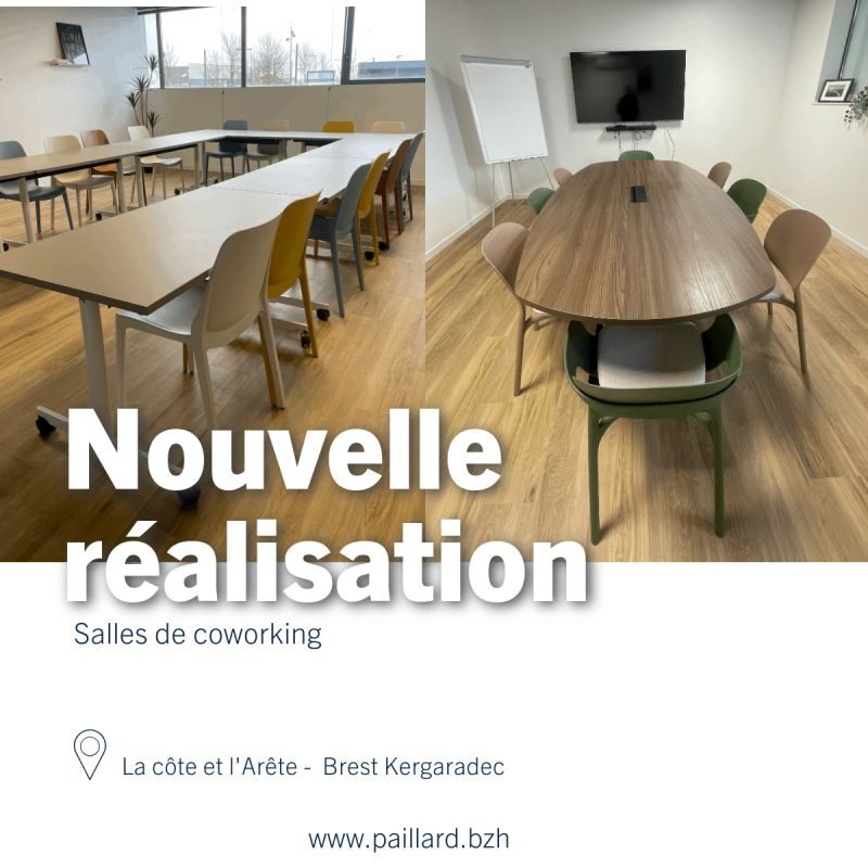Espaces de coworking — La Côte et l'Arête à Brest