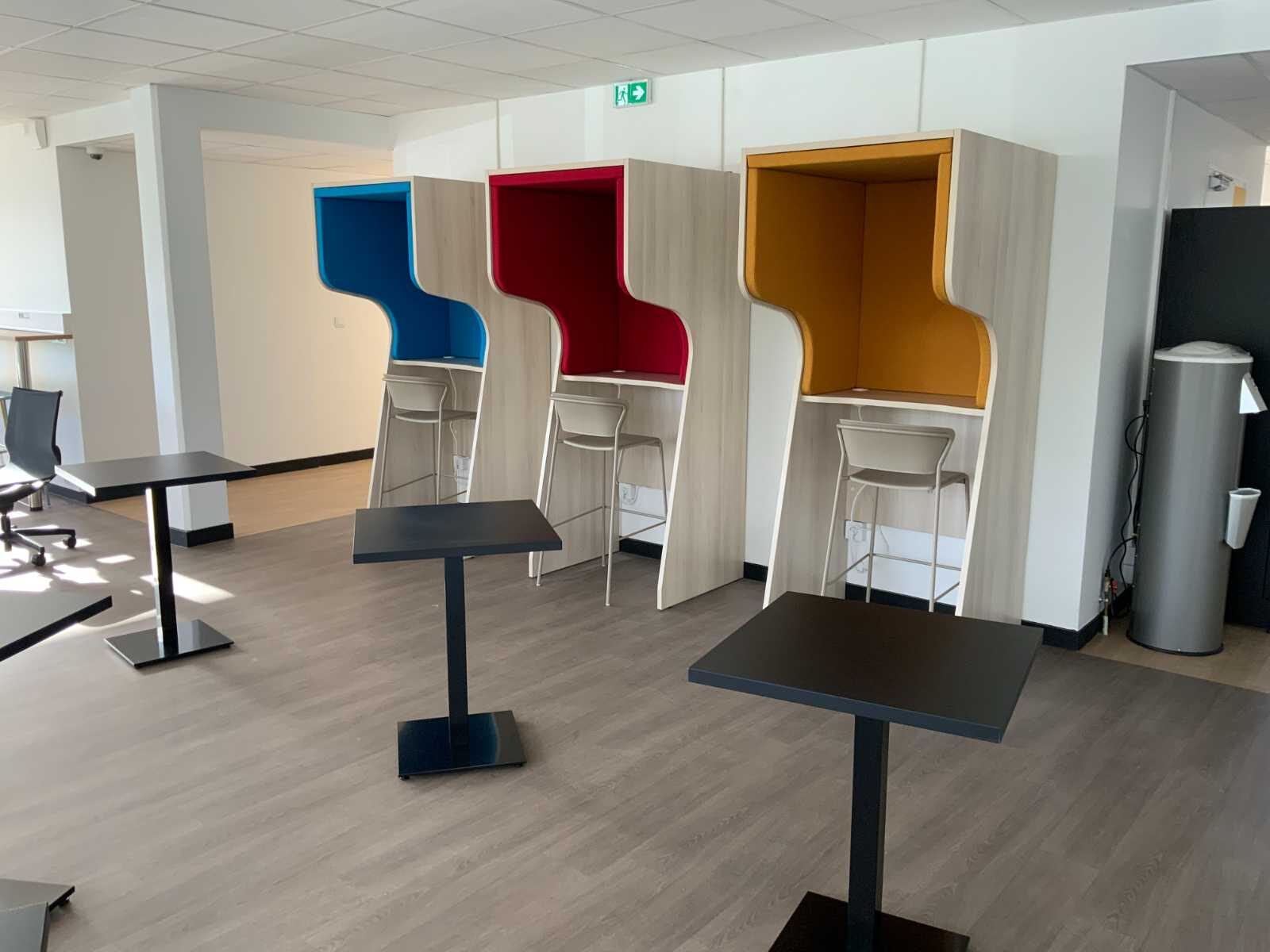 Bulles d'étude et espaces de travail à l'université de Brest