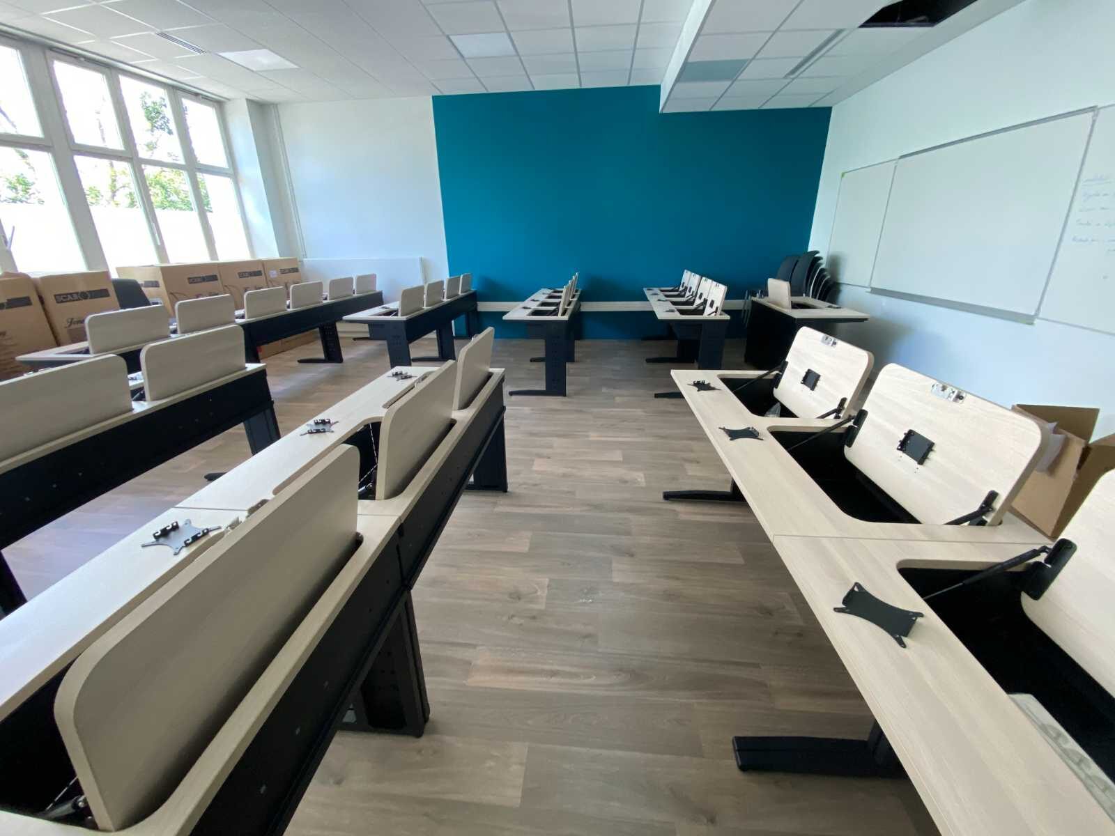 Salles de classe modulables et informatique pour un lycée à Brest — vue 4