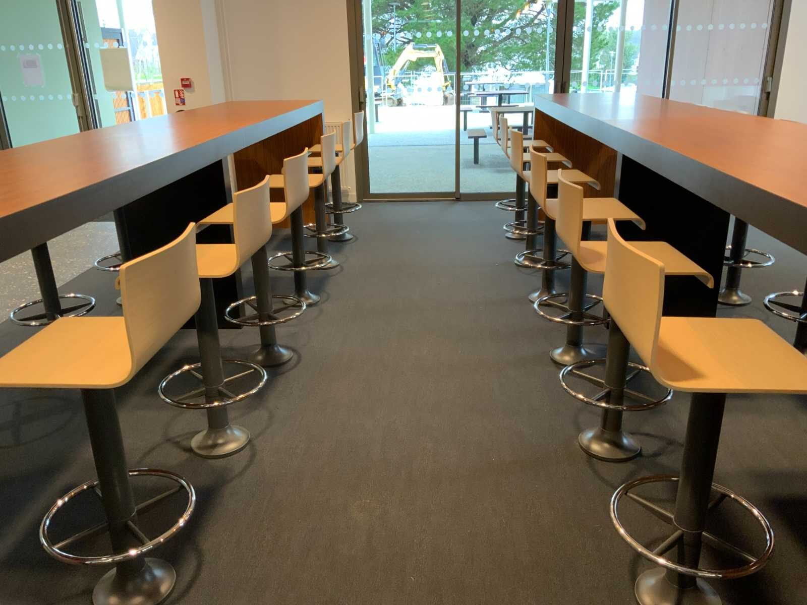 Restaurant universitaire et espace café à Lorient — vue 7