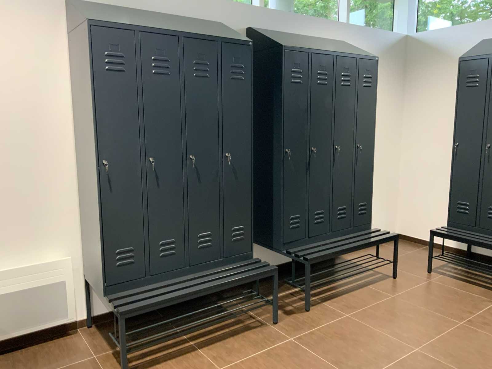 Vestiaires du personnel pour un site de production à Guingamp