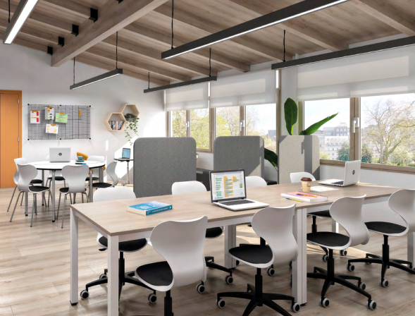 Espace de travail aménagé par Paillard