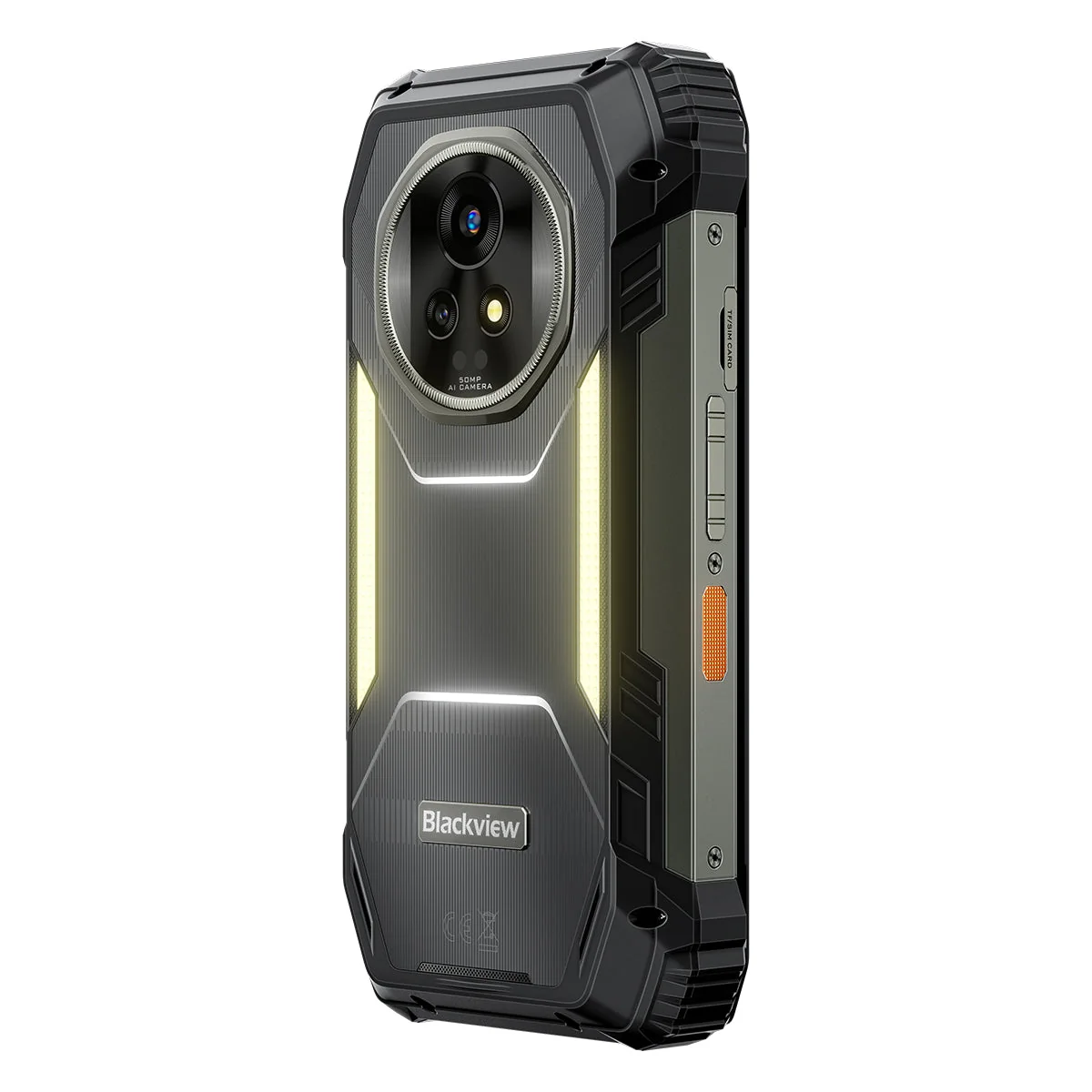 Blackview Xplore 2 Satellite, vue 3