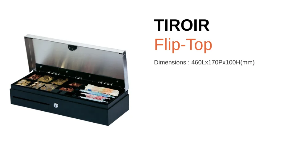 Tiroir Flip-Top