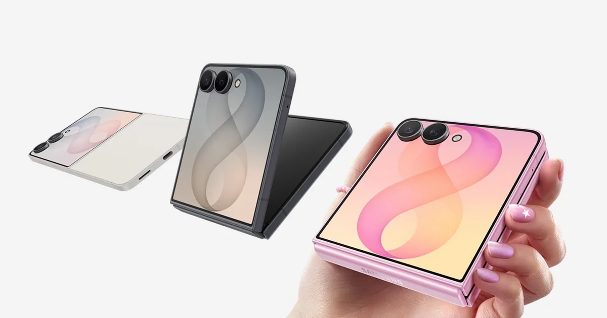Galaxy Z Flip8, vue 2