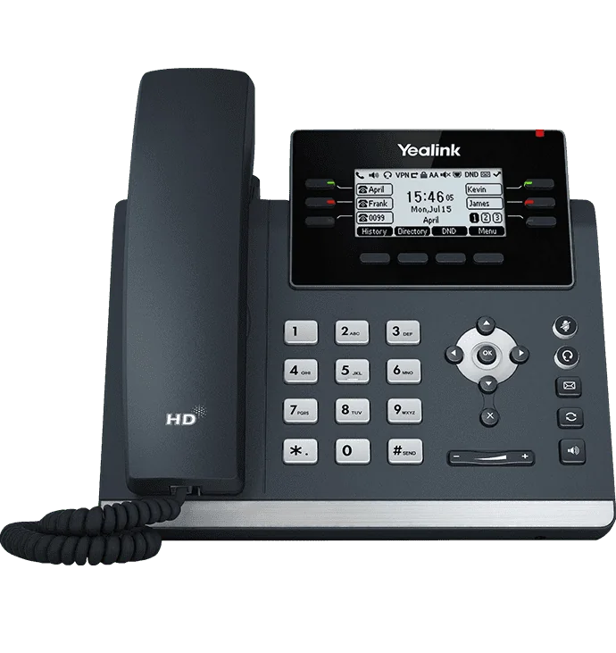 SIP-T42U, vue 3