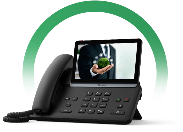 SIP-T87W, vue 2