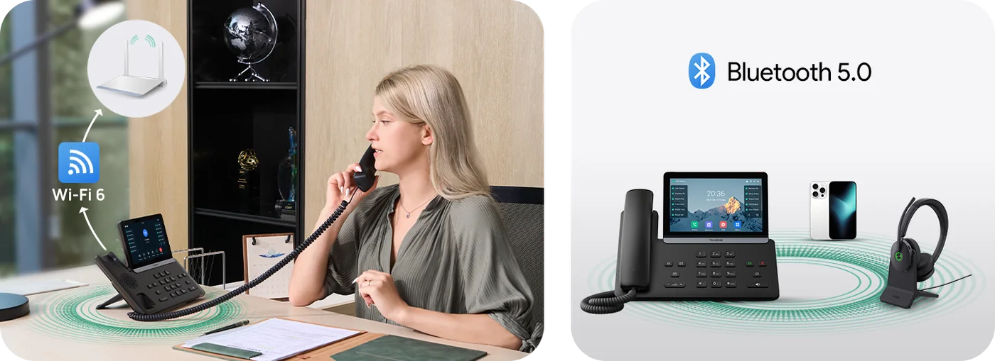SIP-T87W, vue 4