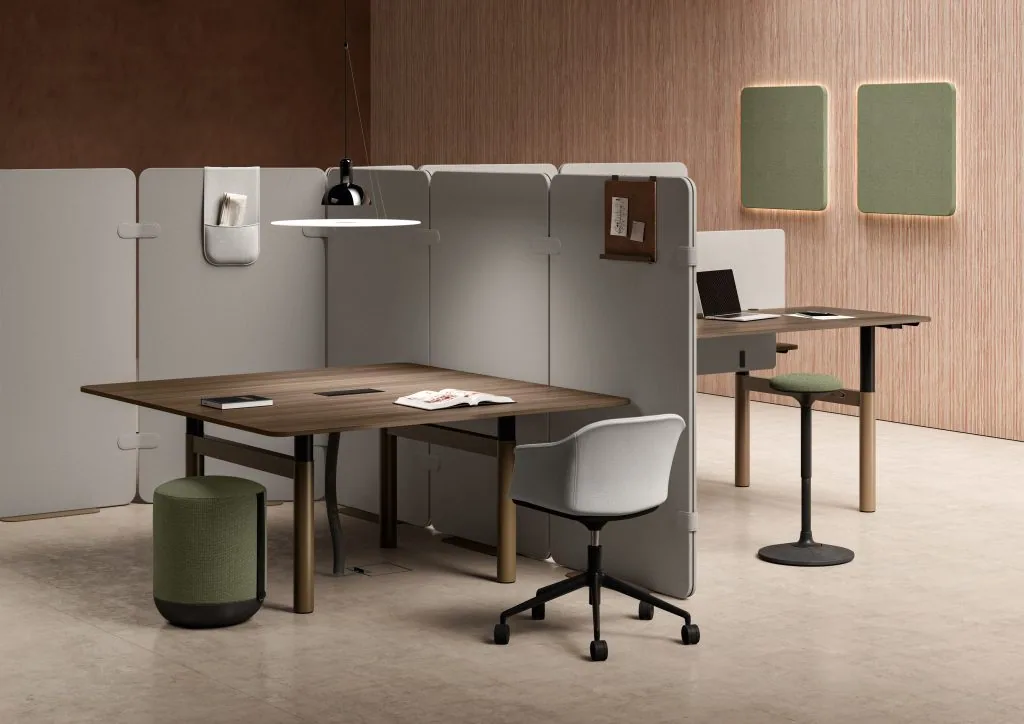 Cloison acoustique B-Sound autoportante, vue 4