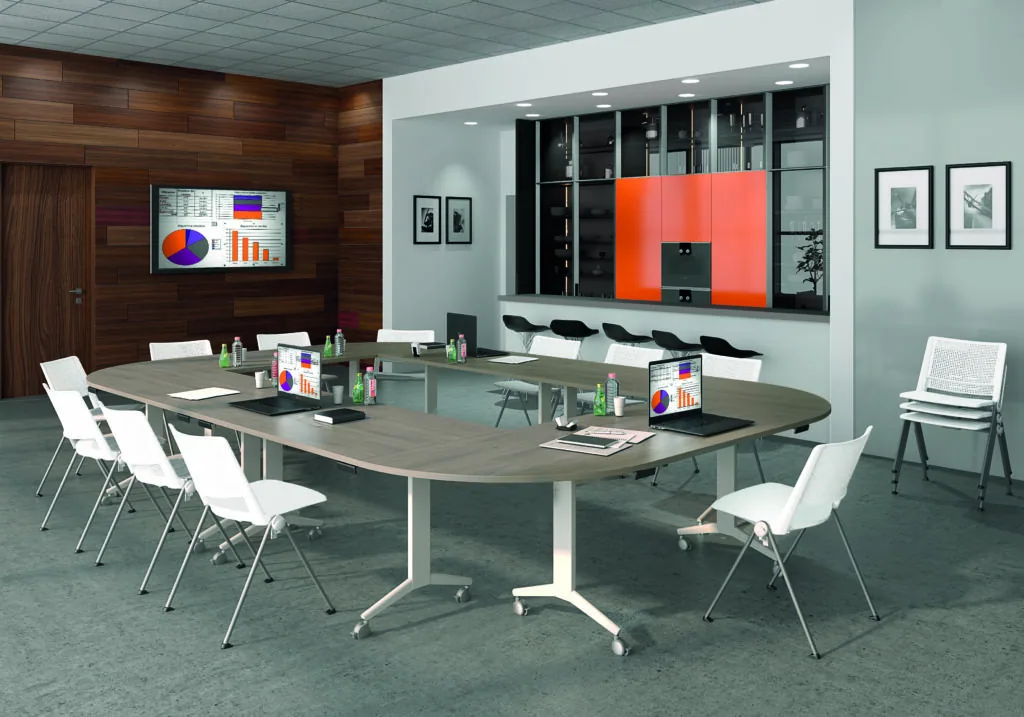 Tables abattantes, vue 3