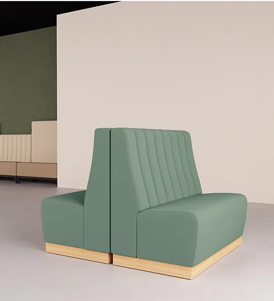 Banc Baq Solide Yuma version haute, vue 4