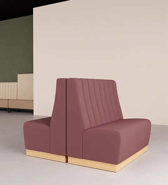 Banc Baq Solide Yuma version haute, vue 5