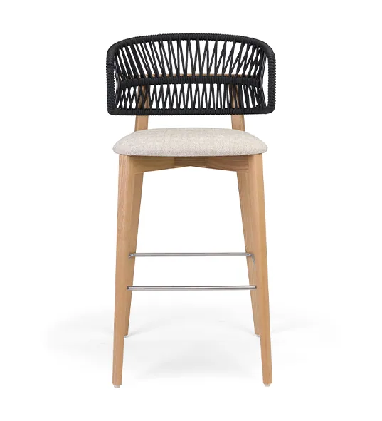 Tabouret de bar Coffee corde