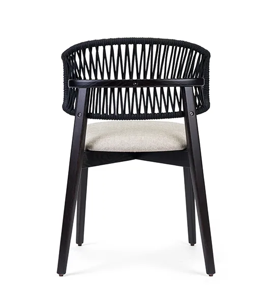 Chaise Coffee corde, vue 4