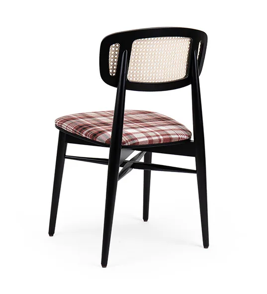 Chaise Donasella Est TP tressée, vue 3