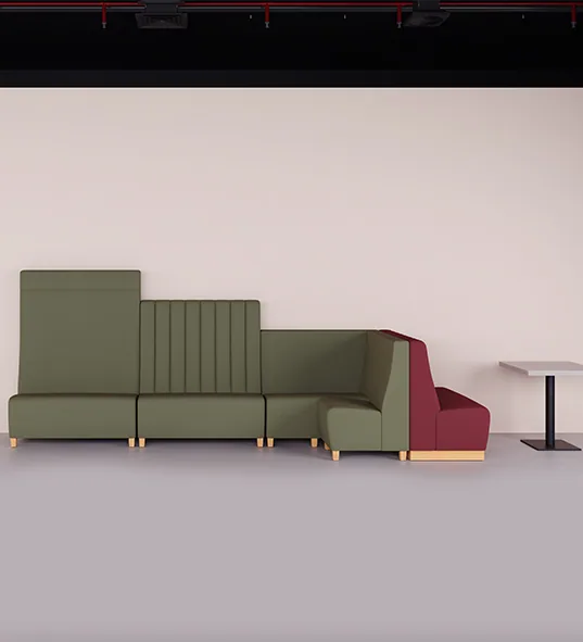 Banc Baq Yuma Edge version haute, vue 3