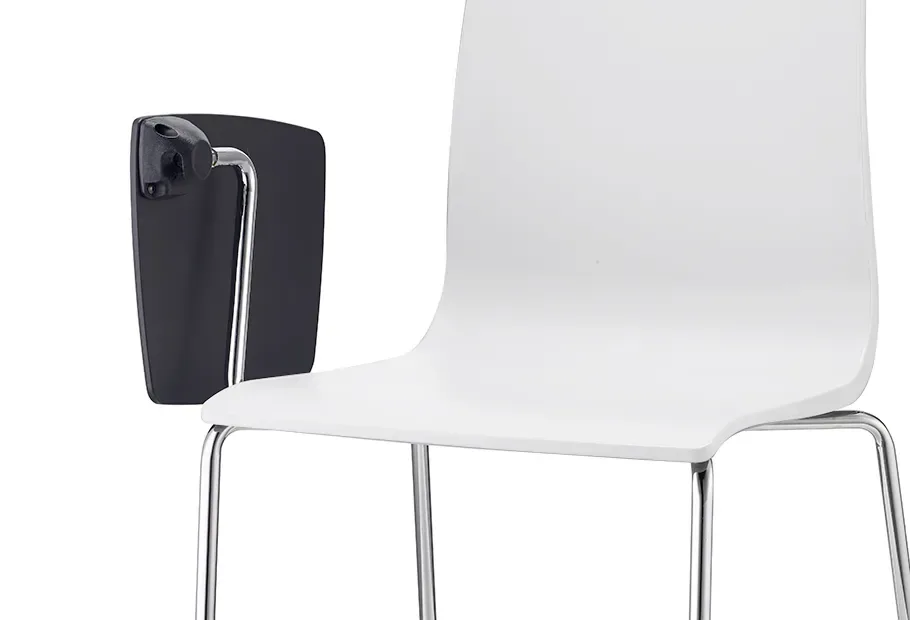 Chaise Alice avec tablette d'écriture anti-panique, vue 3