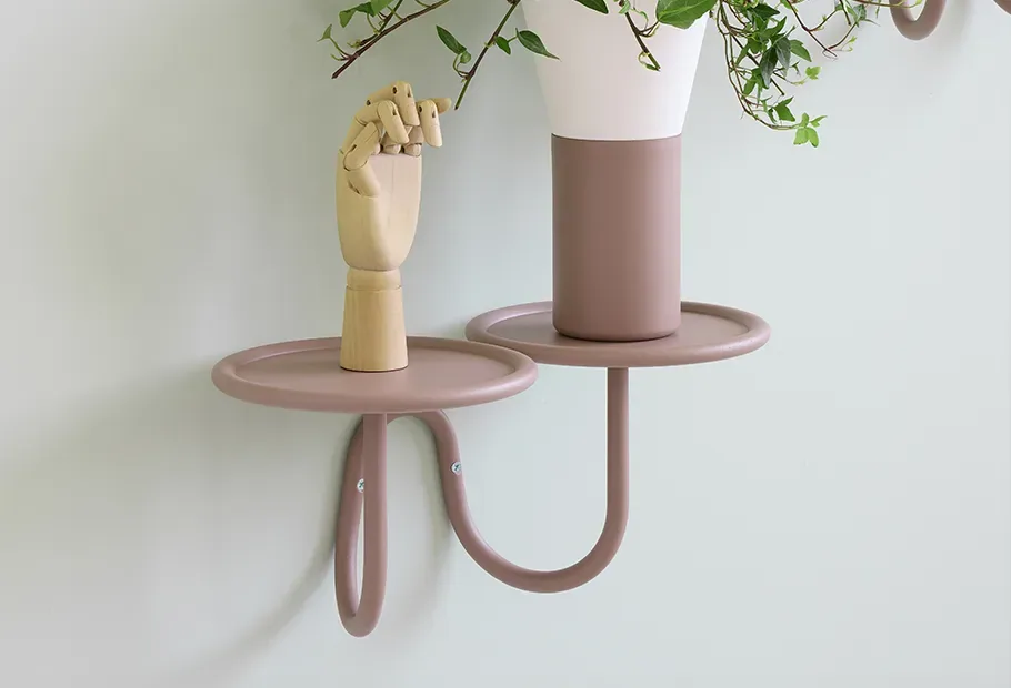 Mimosa - Porte-plante - mural, vue 2