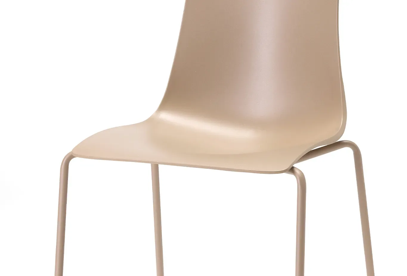 Tabouret Zebra Technopolymère h.80/h.65 cadre peint, vue 3