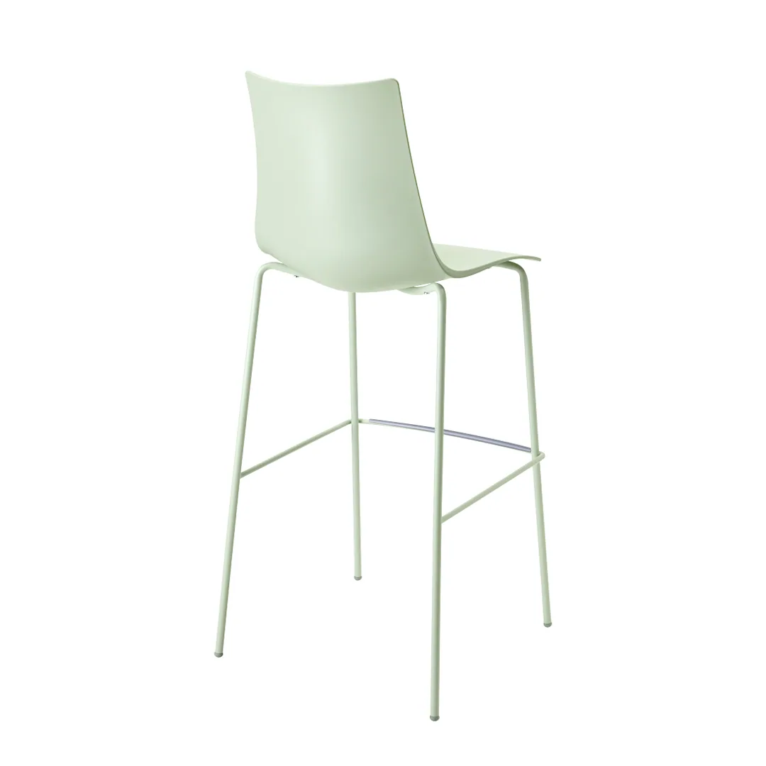 Tabouret Zebra Technopolymère h.80/h.65 cadre peint, vue 6