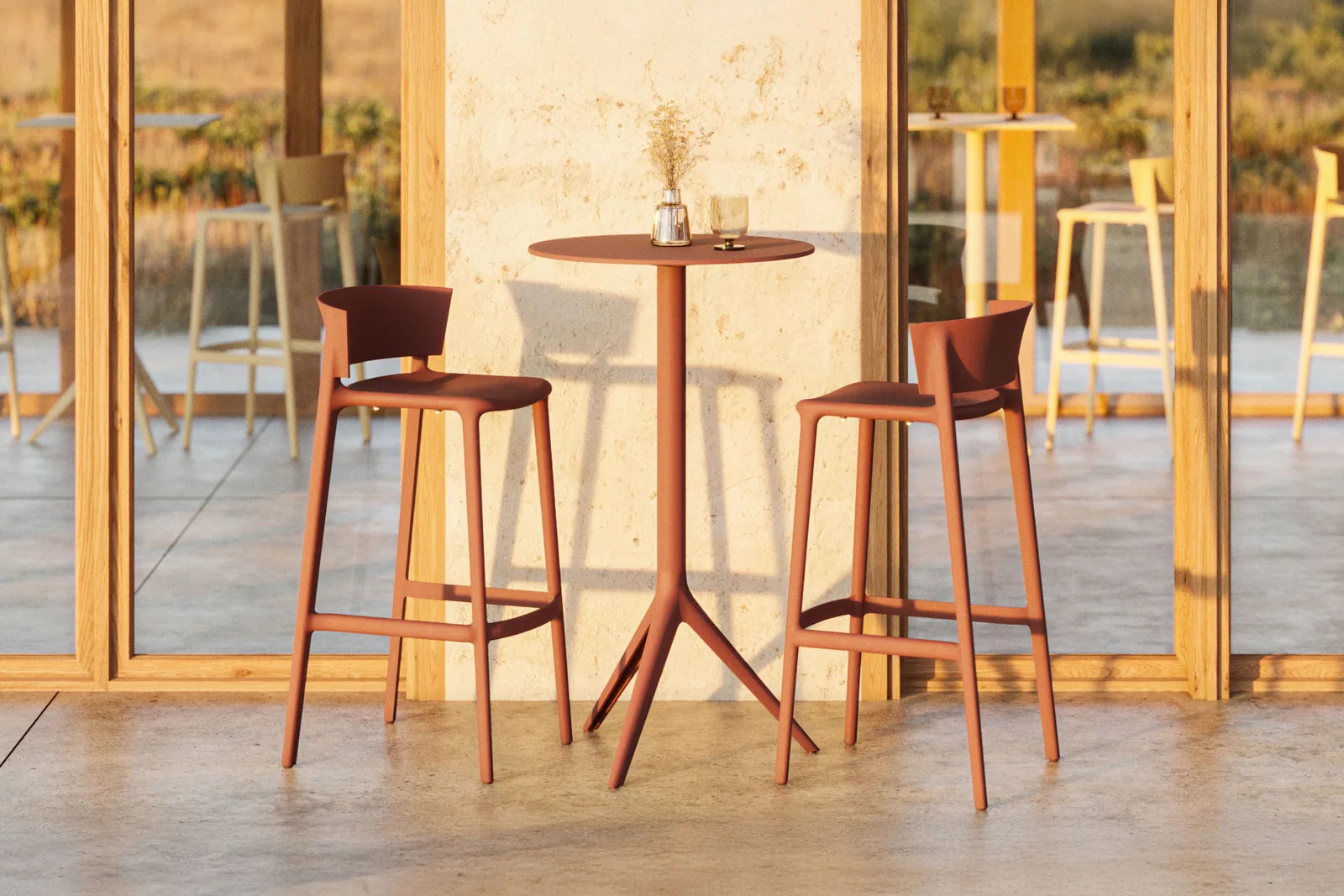 Tabouret Africa, vue 4