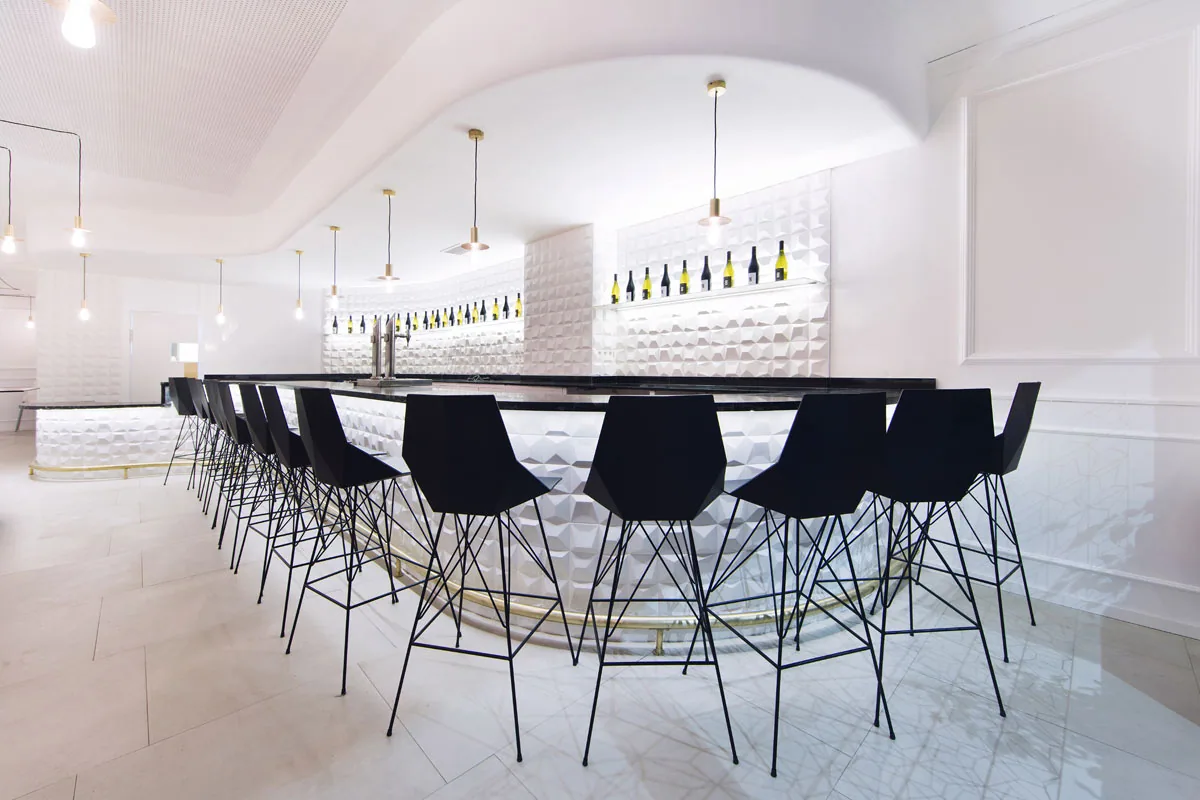 Tabouret Faz bar, vue 4