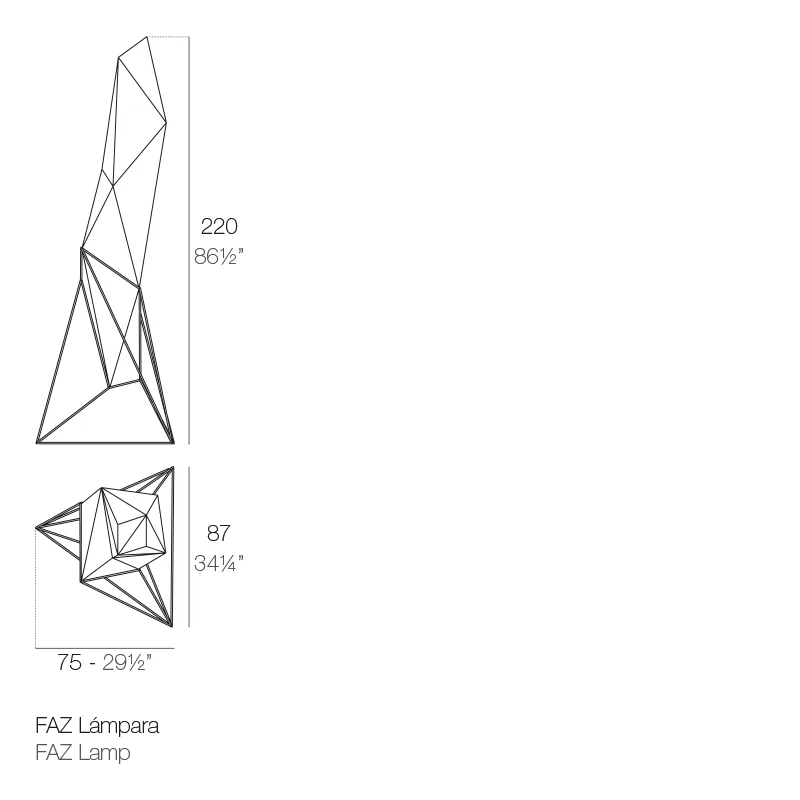 Lampe Faz, vue 4
