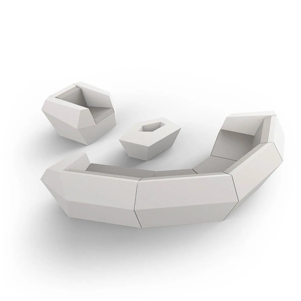 Canapé modulaire Faz, vue 5