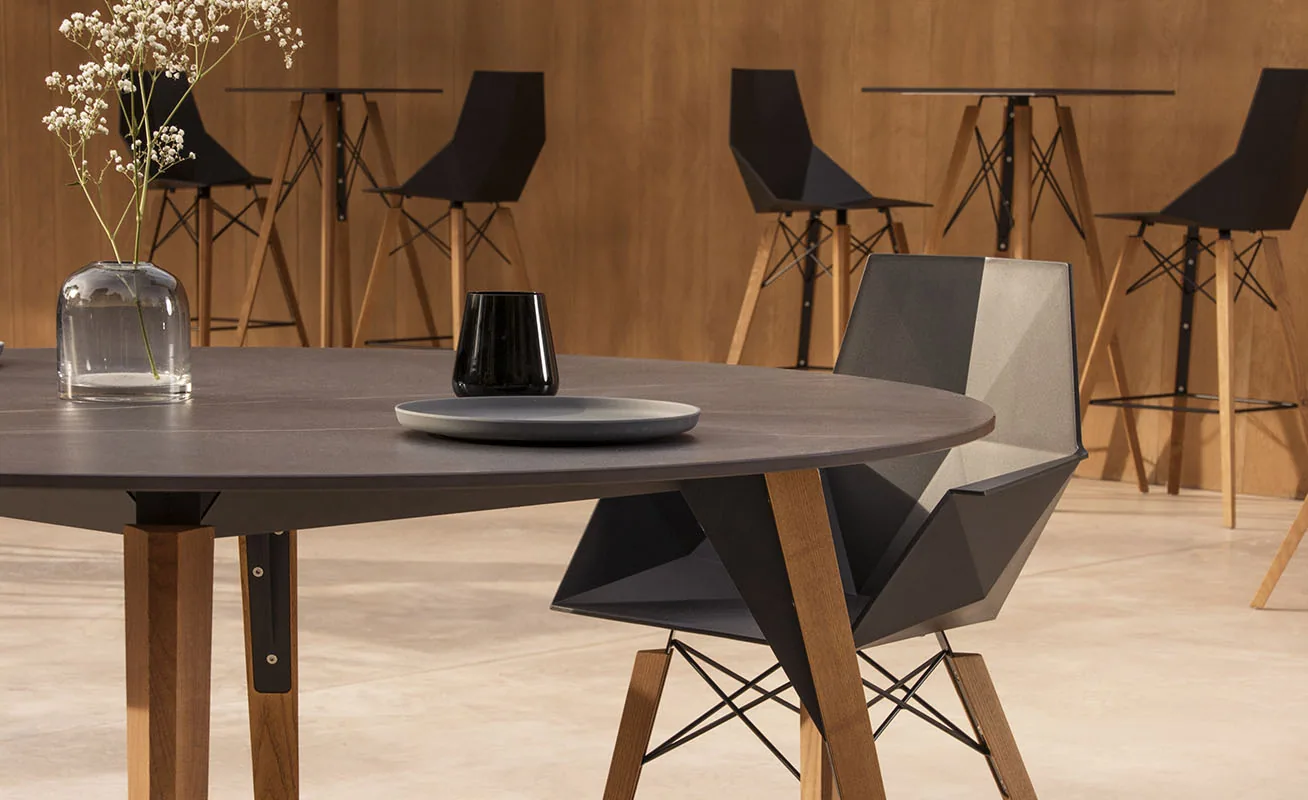 Tabouret Faz bois, vue 6