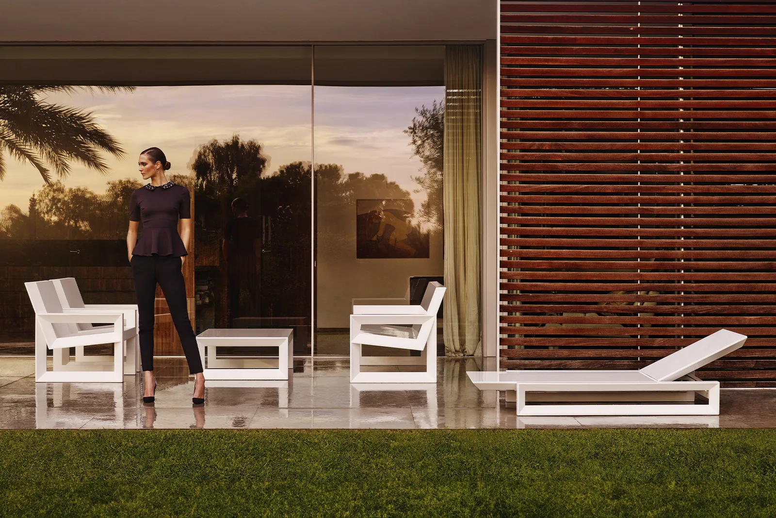 Frame soleil chaise