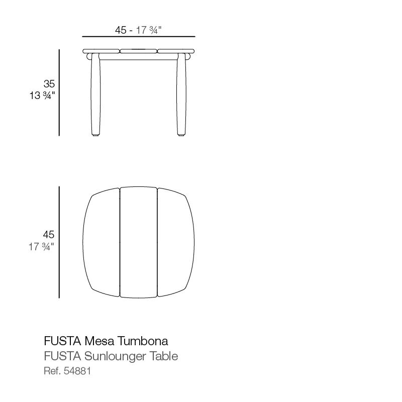 Fusta – table de bain de soleil, vue 6