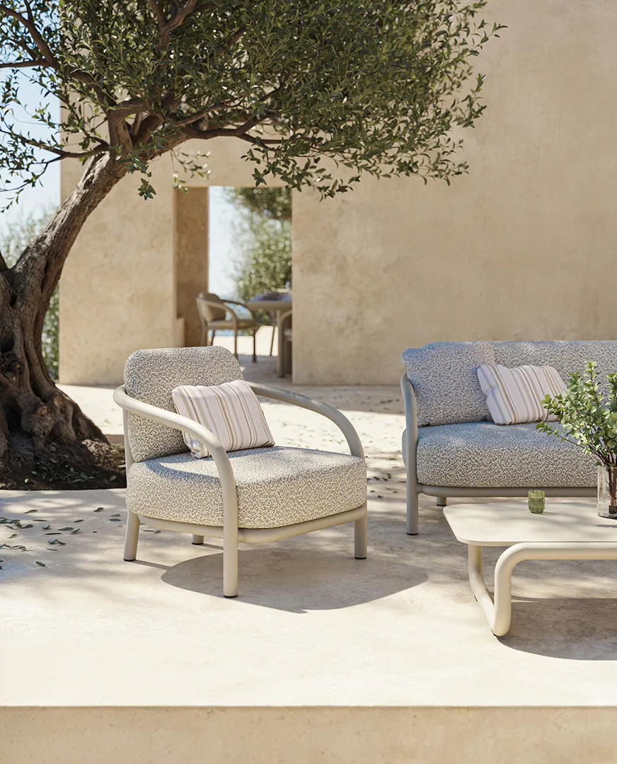 Chaise Gum/mel, vue 4