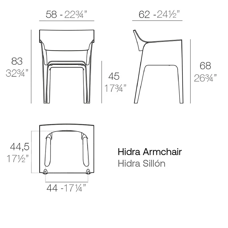 Fauteuil Hidra, vue 5