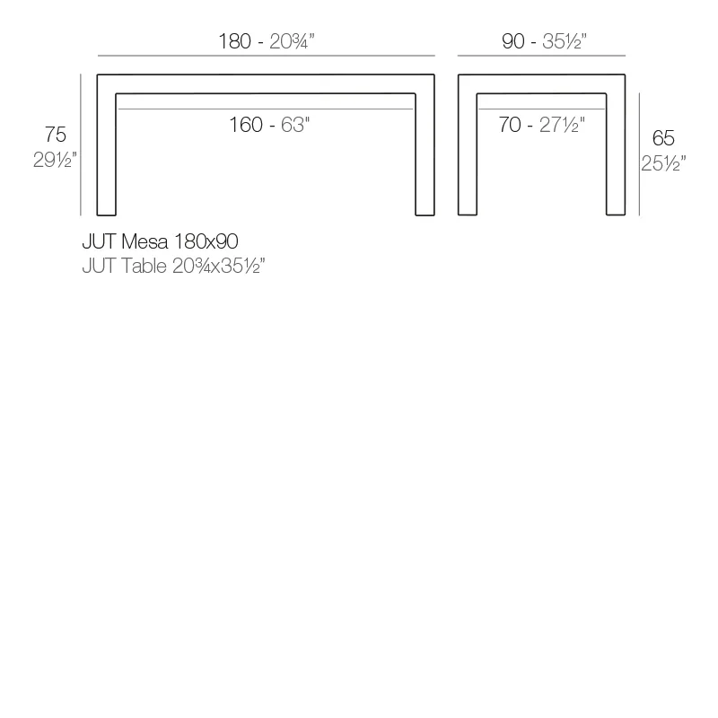 Jut – table de repas, vue 6