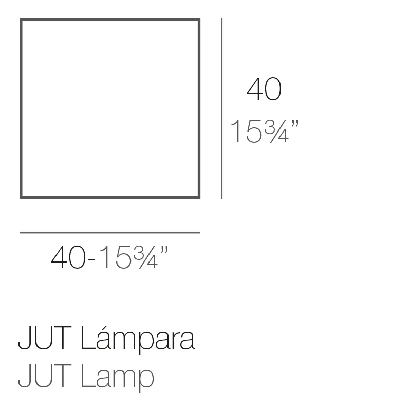 Lampe Jut, vue 3