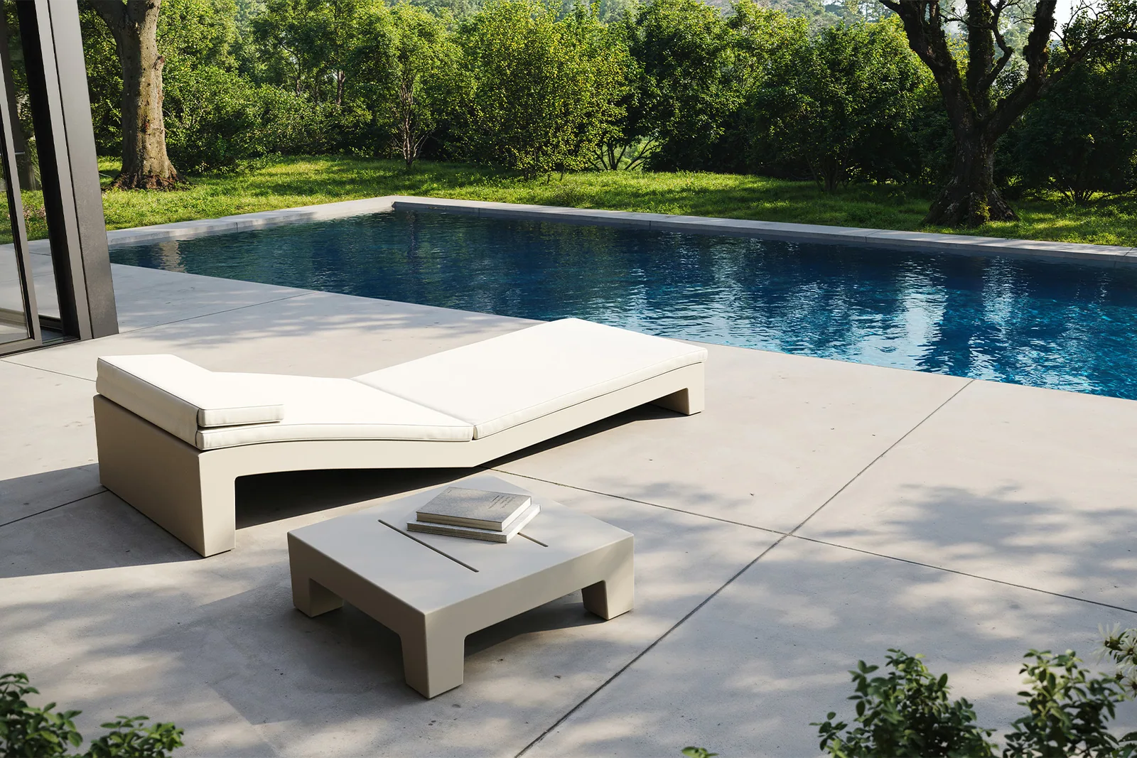 Jut soleil chaise, vue 5