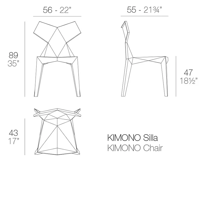 Chaise Kimono, vue 5