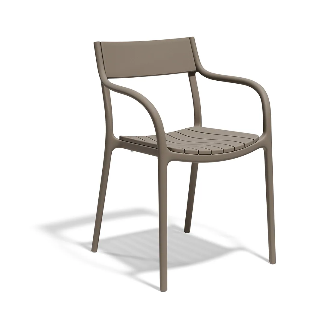 Chaise Madison lattes, vue 2