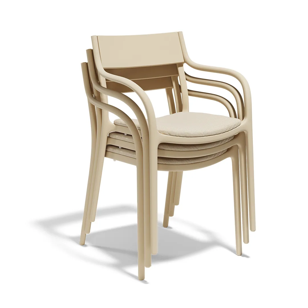 Chaise Madison rembourrée, vue 3