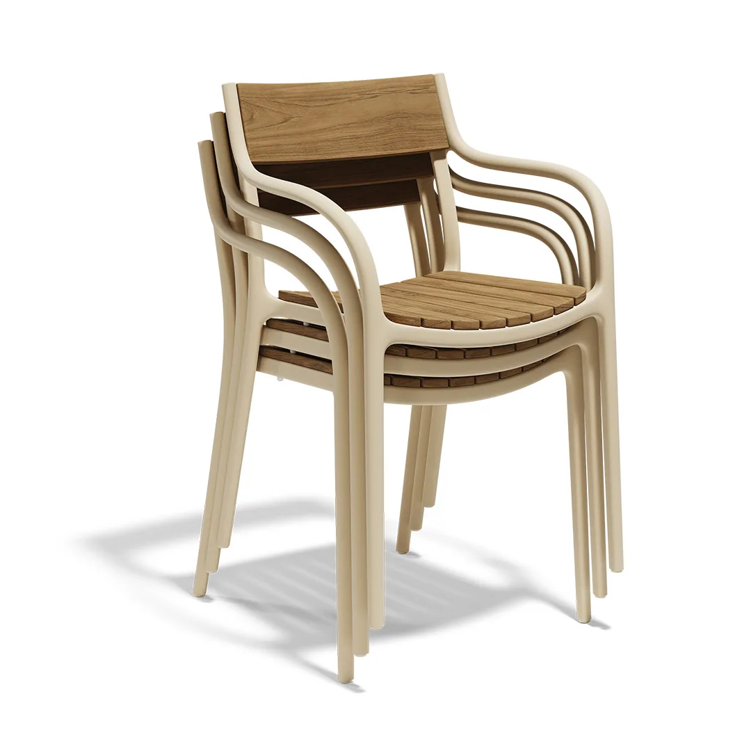 Chaise Madison bois, vue 3