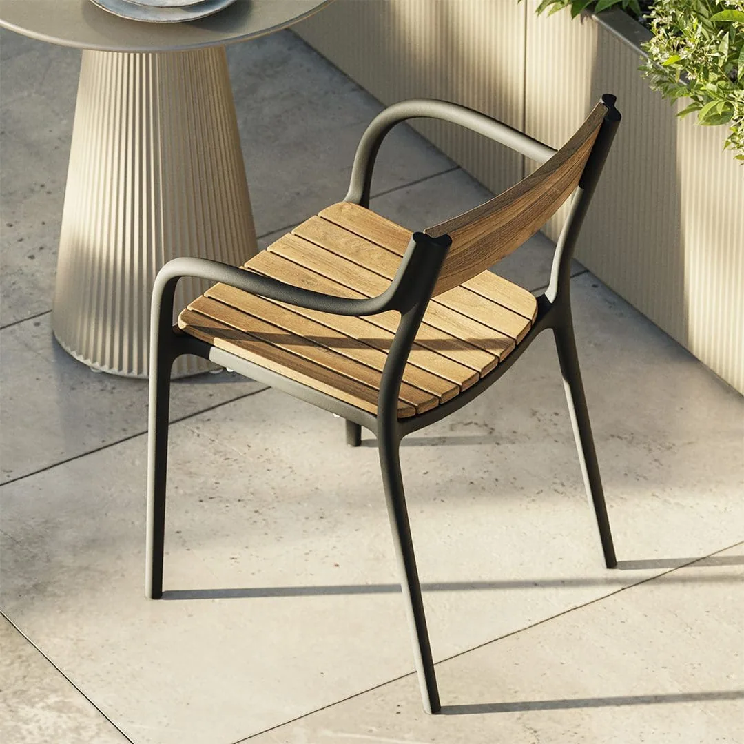 Chaise Madison bois, vue 4