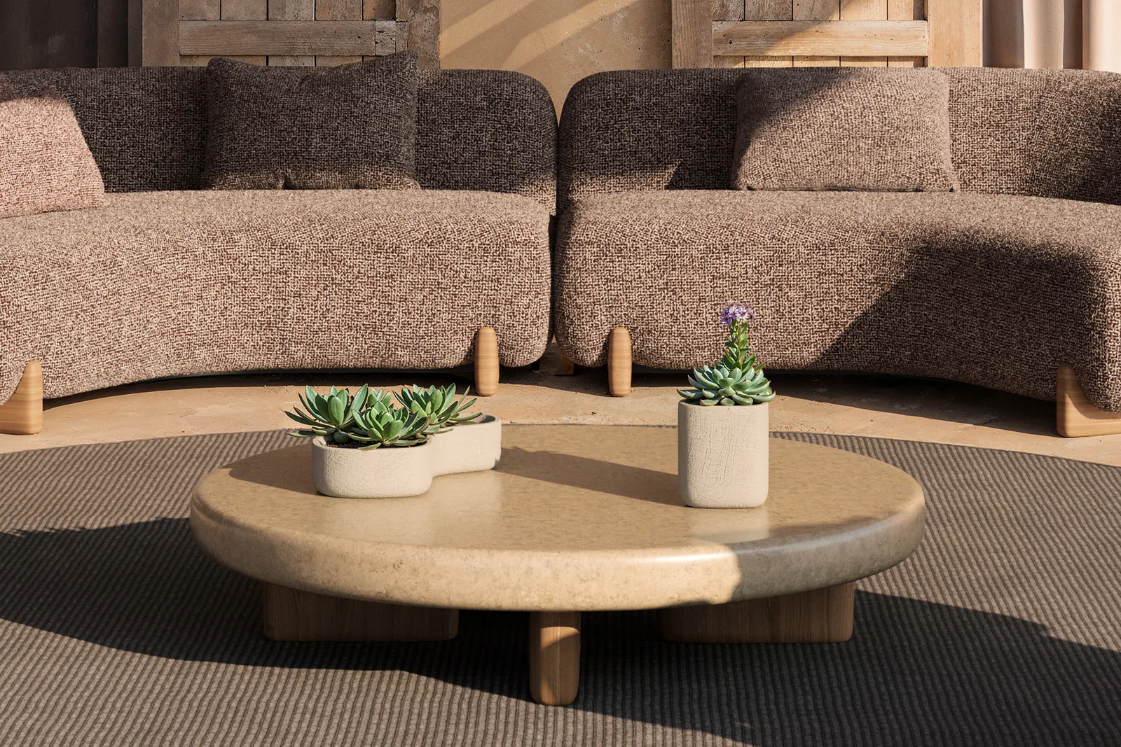 Jardinières Milos nano, vue 2