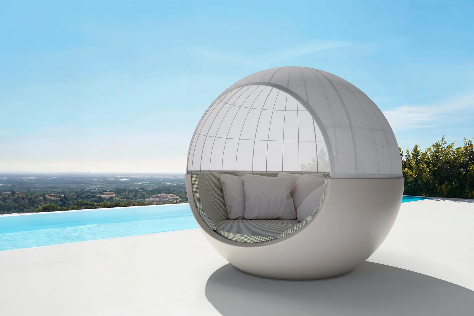 Lit de repos Moon, vue 5