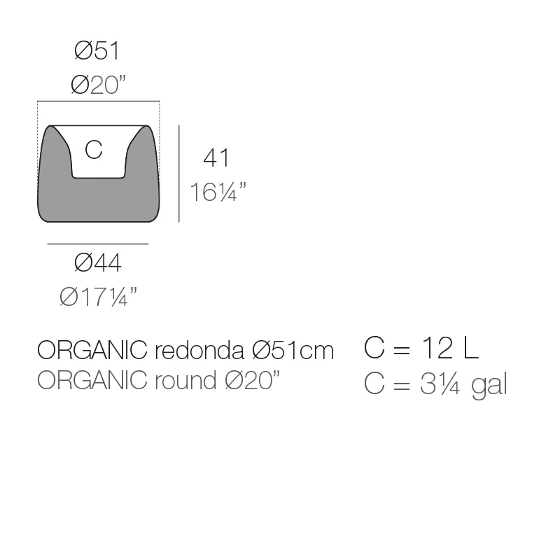 Organic redonda, vue 5